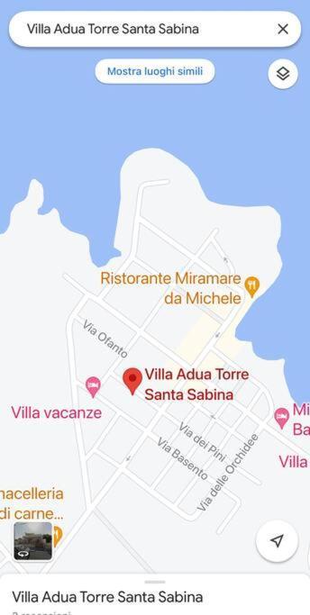 Villa Adua Torre Santa Sabina Bagian luar foto